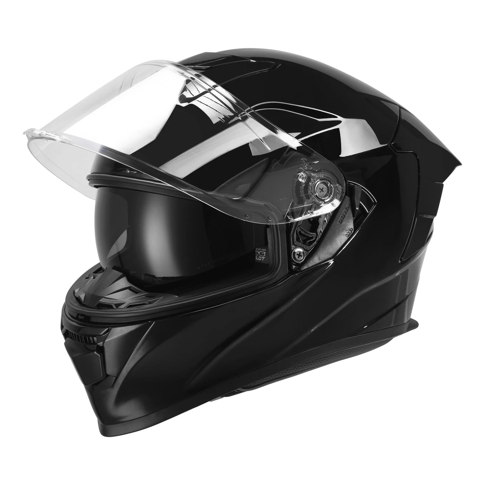 Full Face Motorcycle Helmet for DOT Approved Street Touring Racing (S, M, L, XL)