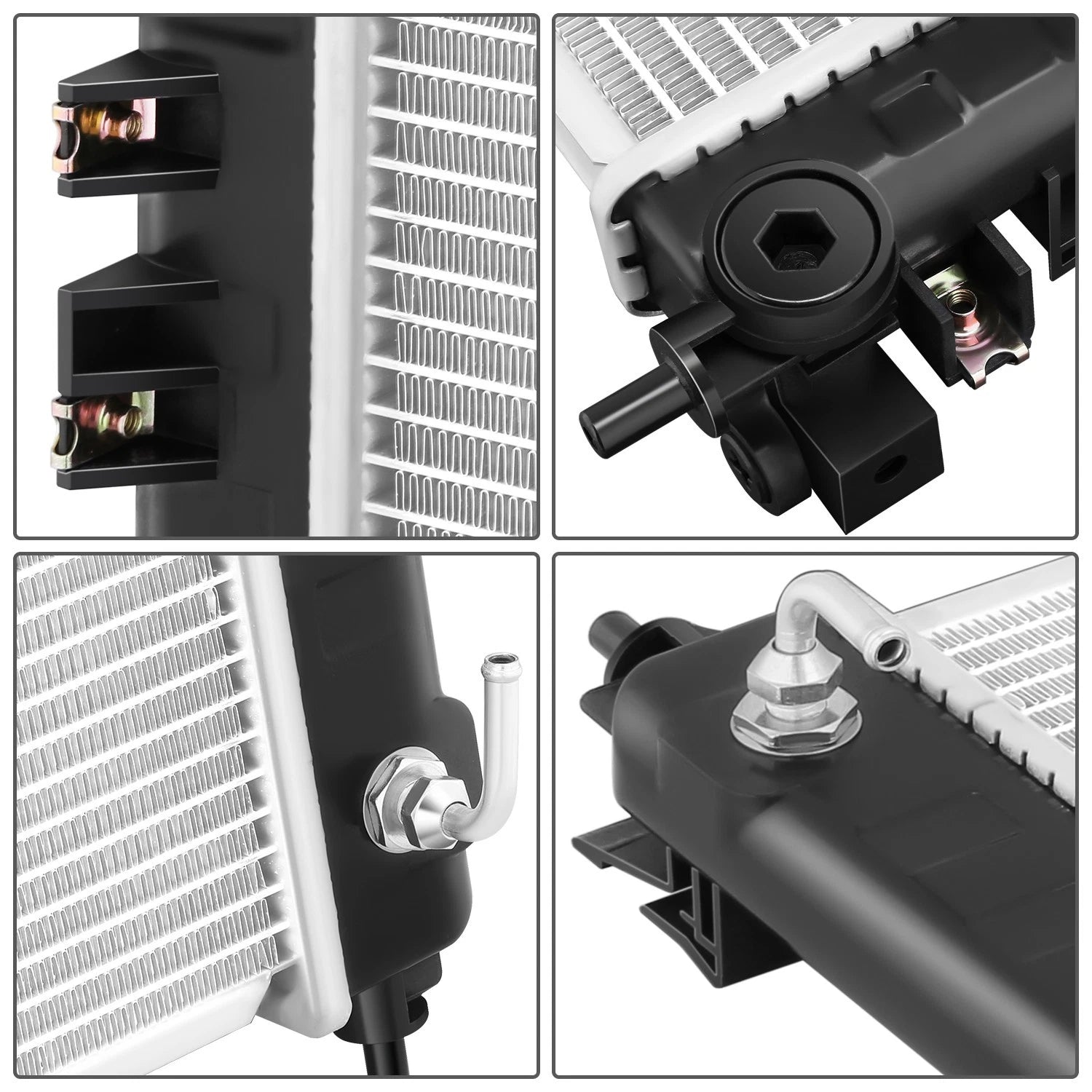 Aluminum Core 1 Row Radiator for Nissan Altima 2.5L (2019–2024) DPI 13778