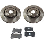 Brake Disc & Pad Kit for Jeep Grand Cherokee (2006–2010) Front Semi-Metallic