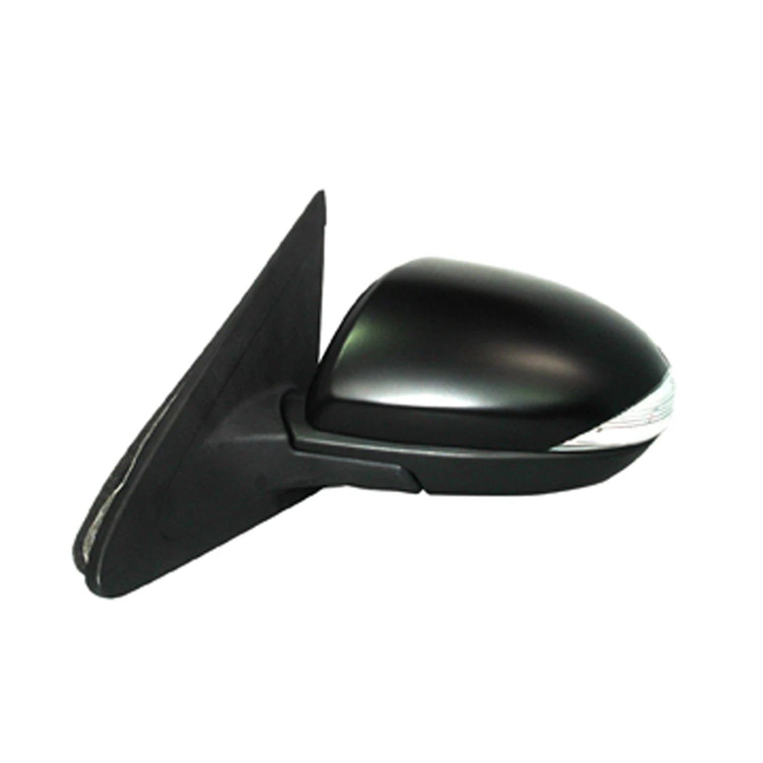 Replacement Ready to Paint Driver Power Door Mirror w/Heated Glass w/Turn Signal