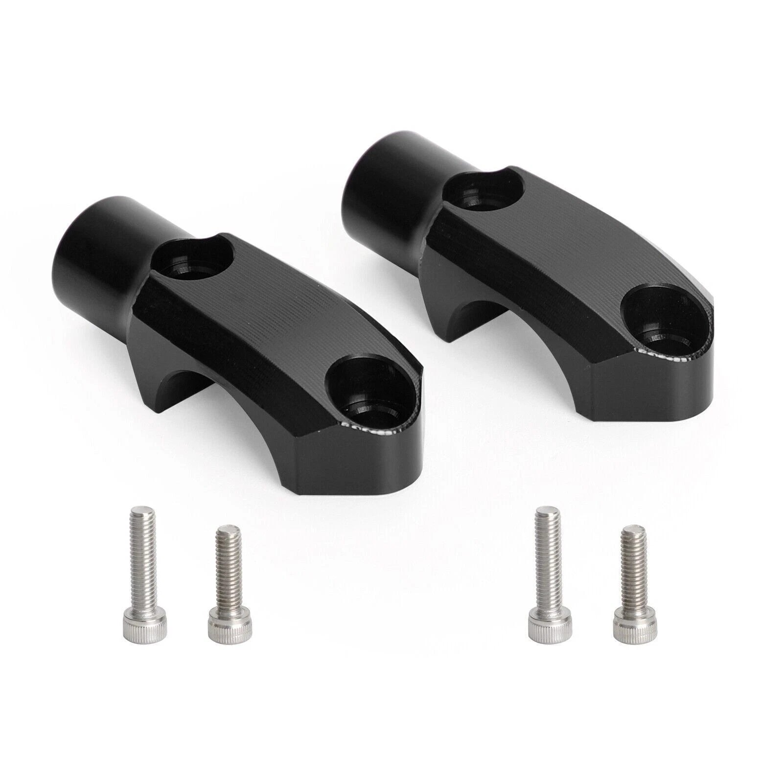 Aluminium 7/8" Front Master Cylinder Clamp for Motorcycle (10mm Mirror Mount)