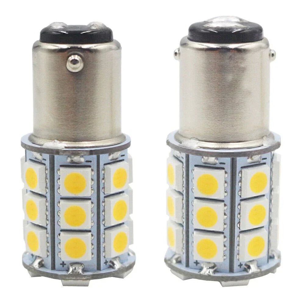 27 x SMD BA15D Red Bulbs for Cabin Marine Boat Interior Lights