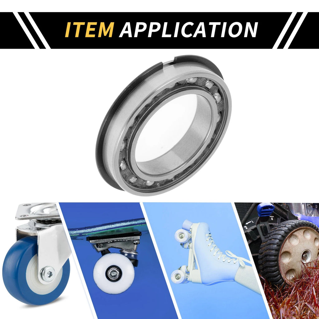Deep Groove Ball Bearing P6 for Scooter Skateboard Wheel (40x62x12mm)