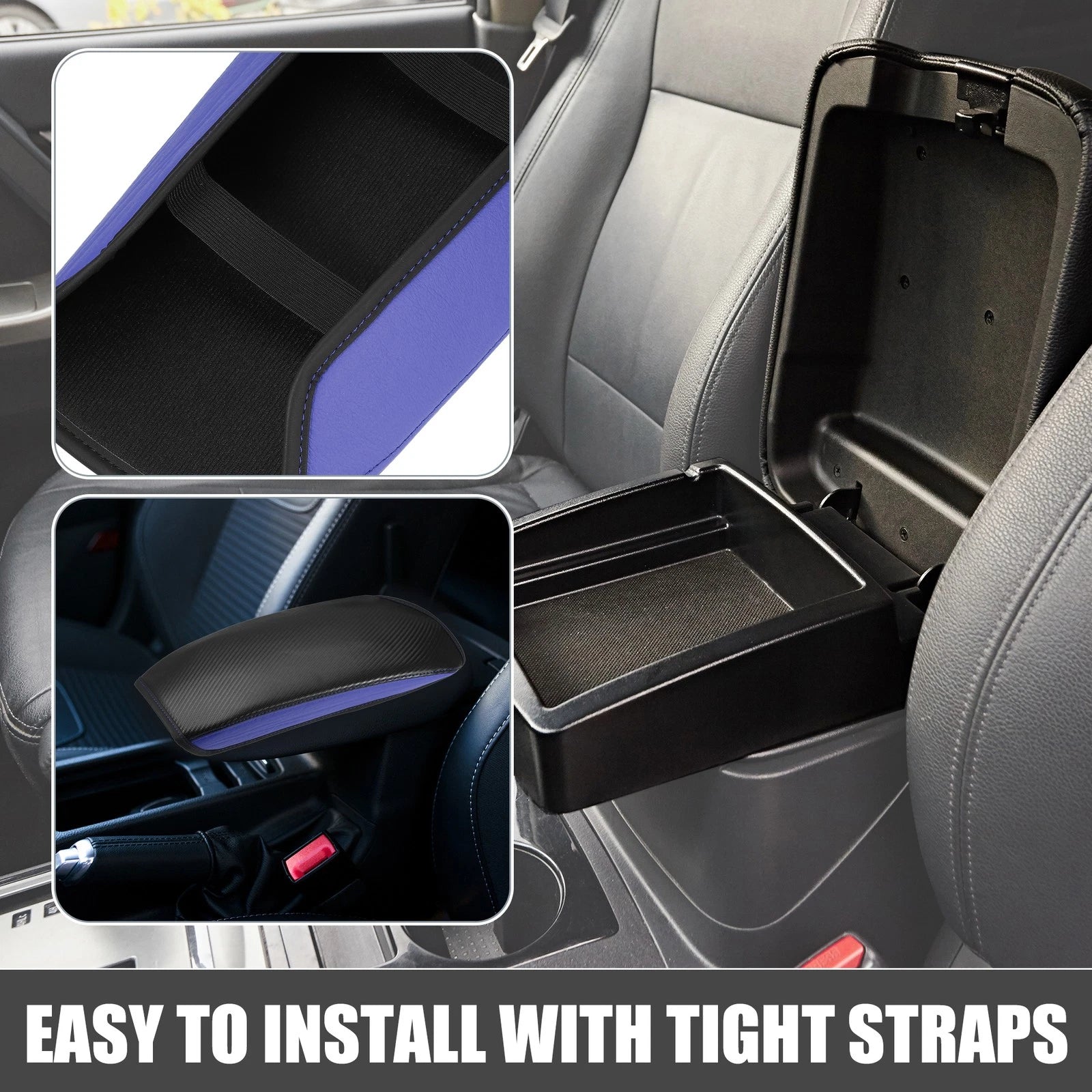 Center Console Cover for Mitsubishi Outlander (2014–2022) Carbon Fiber