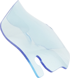 Klock Werks Kolor Flare Windshield 3.5" Blue Ice for Harley Davidson (2014–2023)