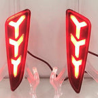 2X LED Rear Bumper Light Taillights LH+RH for Toyota CHR (2017–2018)