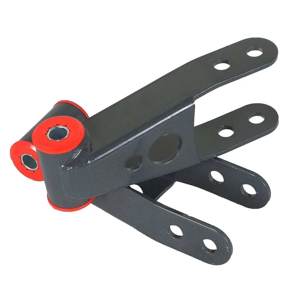 Adjustable 1"-2" Rear Lift Shackles for Jeep Cherokee XJ (1984–2001)