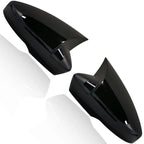 Gloss Black Side Mirror Cap Covers for Skoda Octavia Mk3 (2014–2019)