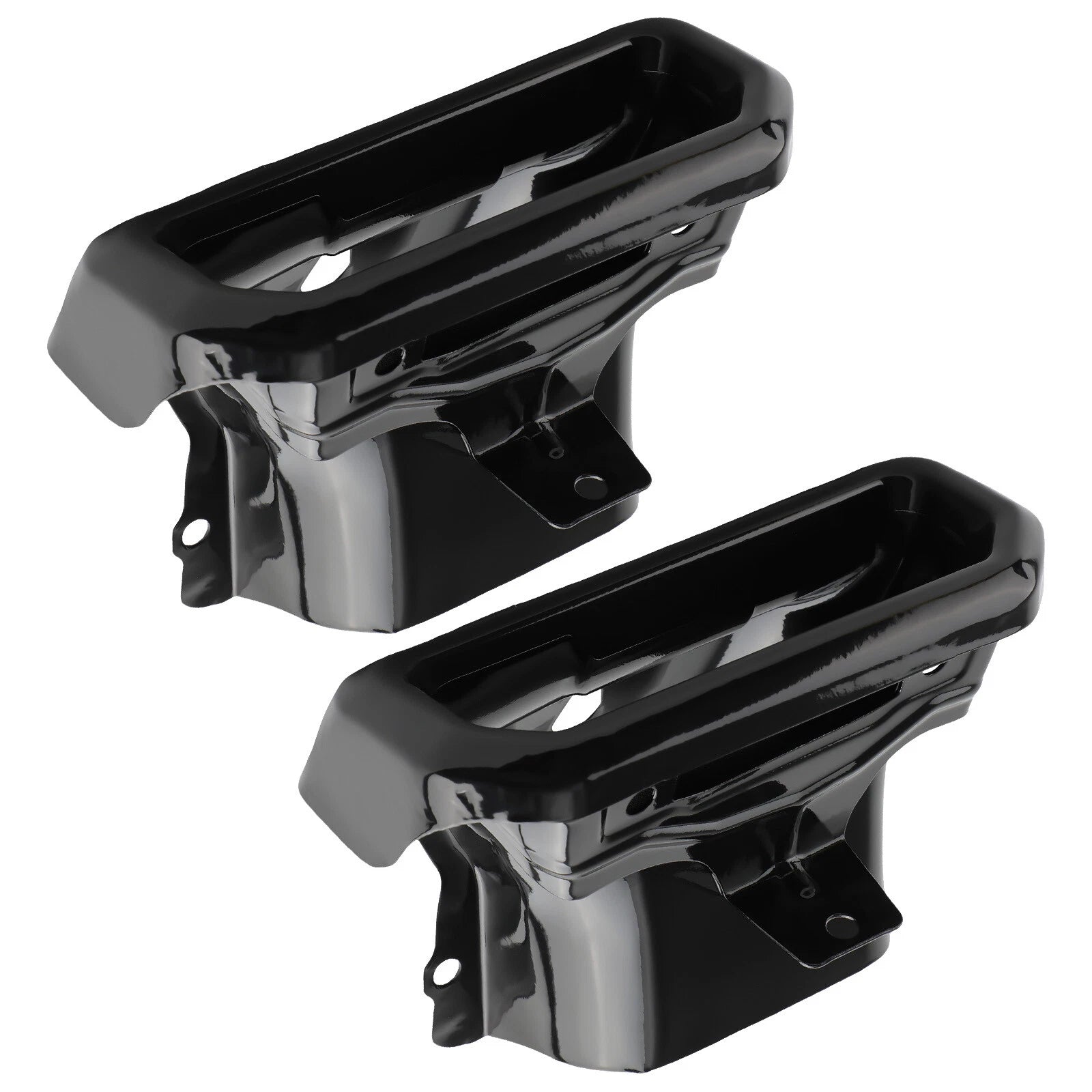 2X Exhaust Bezels for Chevy Silverado 1500 & GMC Sierra 1500 (2019–2024)