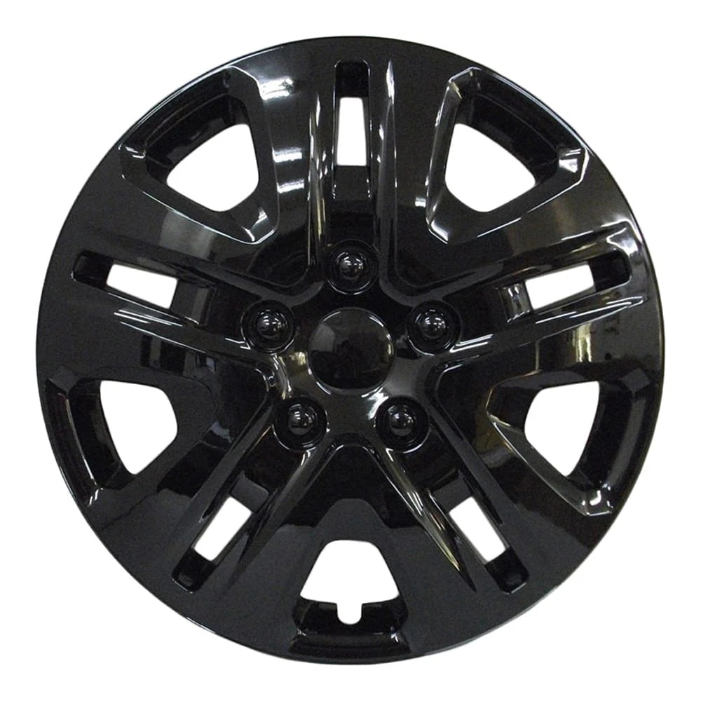 Wheel Covers 5 Spoke Gloss Black Front for Dodge Caravan Journey (2011–2020)