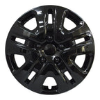 Wheel Covers 5 Spoke Gloss Black Front for Dodge Caravan Journey (2011–2020)