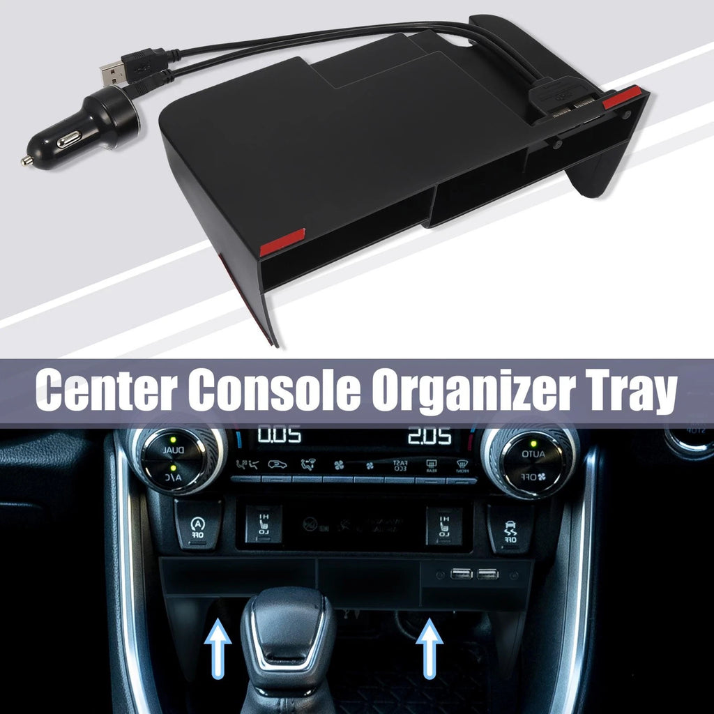 Center Console Storage Box Organizer for Toyota RAV4 (2019–2021)