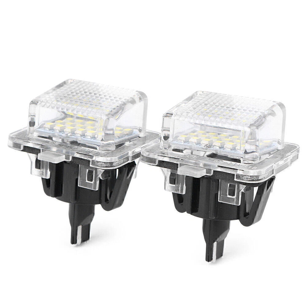 2X Canbus License Plate Lights for Mercedes-Benz W221 W204 (2006–2013)