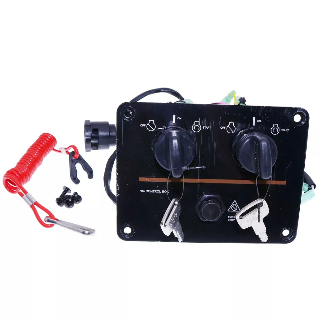Dual Engine Key Switch Panel Assembly for Yamaha (6K1-82570-08-00)