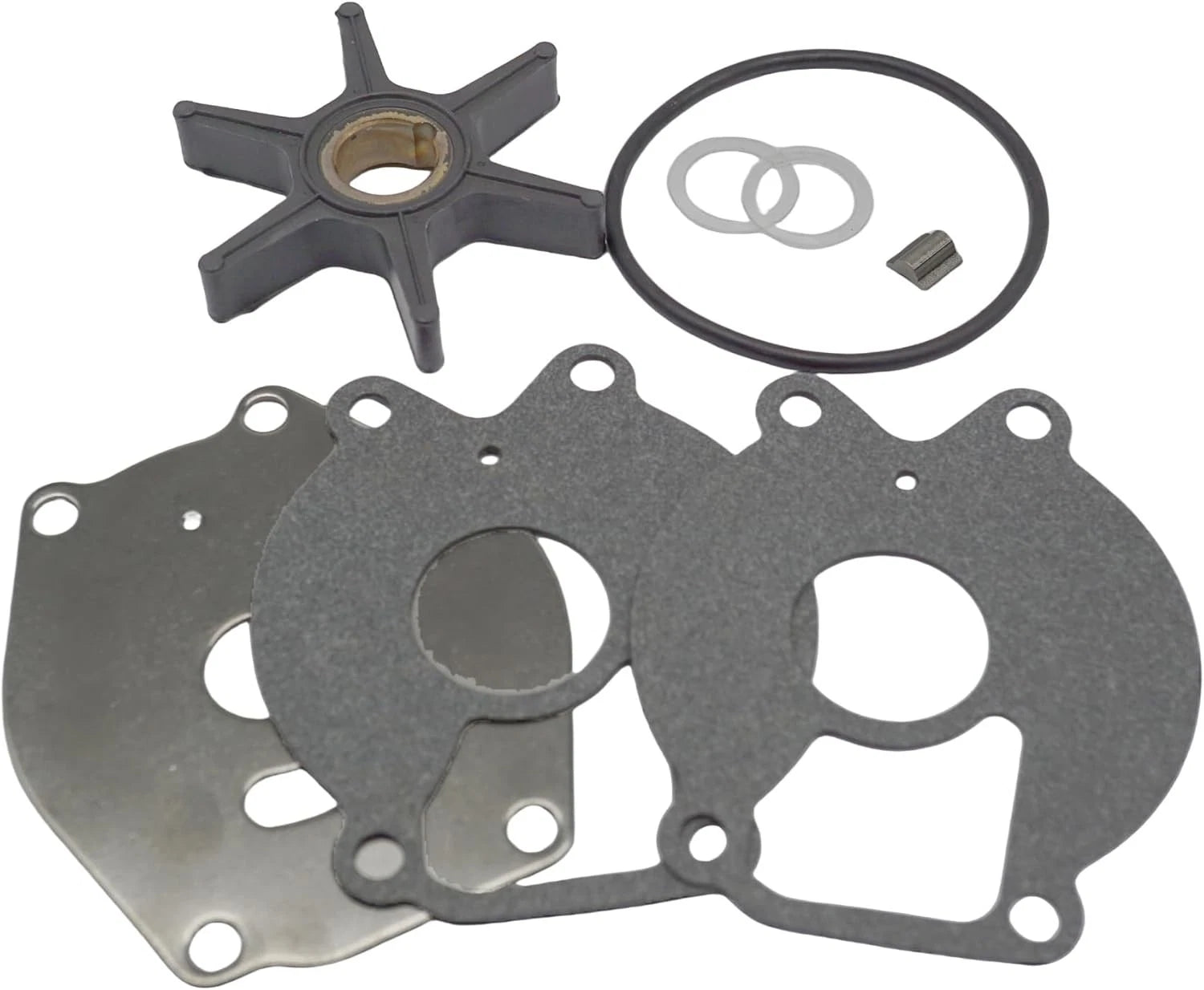 Water Pump Impeller Kit for Mercury Force 18 20 25 HP (47-85089T7, 47-85089Q4)