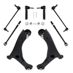 Front Lower Control Arms Tie Rods Sway Bars Link for Volkswagen Routan (2009–2010)