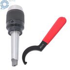 Keyless Chuck MT3 Integral Shank for Lathe Mill (1/32-5/8 Inch)