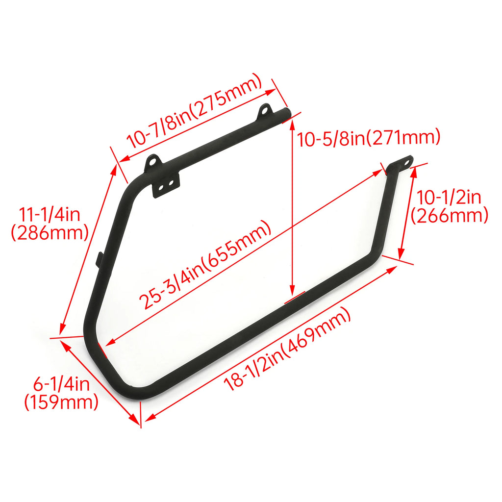 Saddlebag Conversion Brackets Mount Kit for Harley Davidson Sportster (2004–2014)
