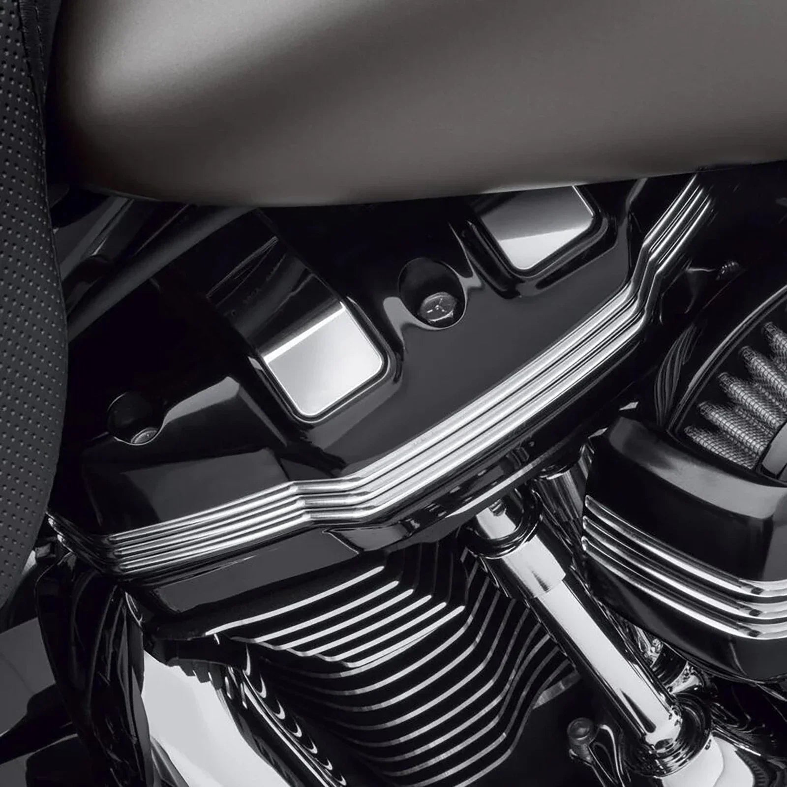 Upper Rocker Box Covers for Harley Road King, Glide, Softail (2017-2023)