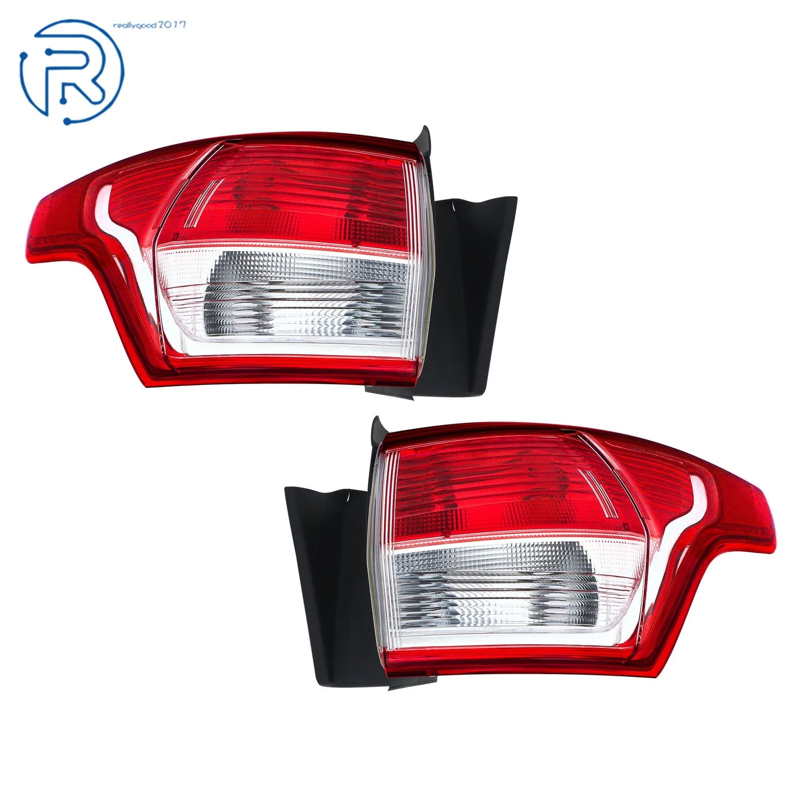 Tail Light Rear Lamp Pair for Ford Escape (2013–2016) W/O Bulbs