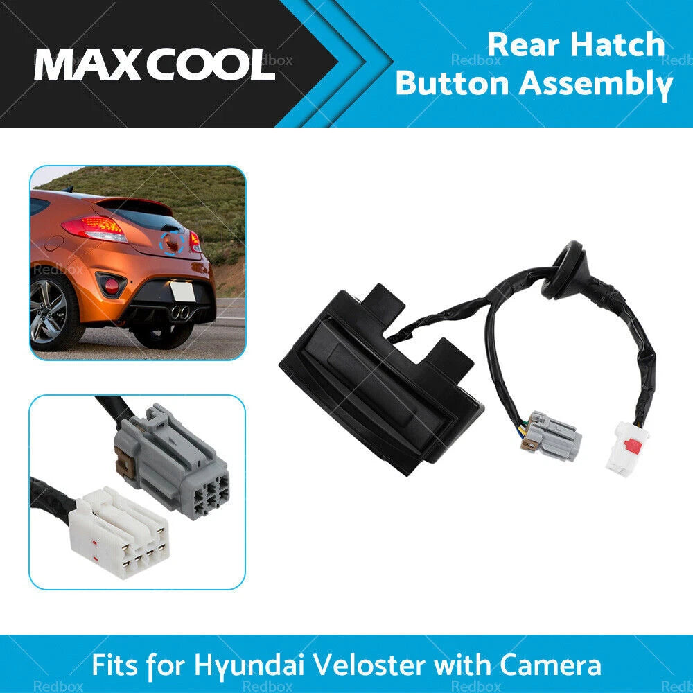 Tailgate Handle Lock Assembly for Hyundai Accent Elantra i30 Veloster (2010–2020)