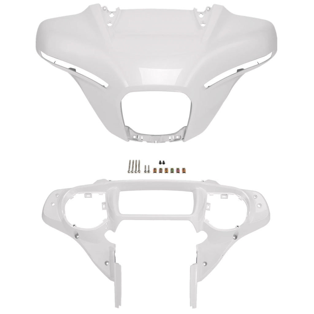Inner Outer Batwing Fairing for Harley Touring FLHXSE (2023–2025) White Onyx Pearl
