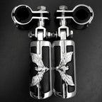 Foot Peg Clamp for Harley Sportster (1", 1-1/4", Chrome)
