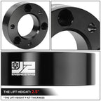 2X Strut Top Mount Lift Kit Spacers for Ford F-150 (2004–2024) J2 2.5"