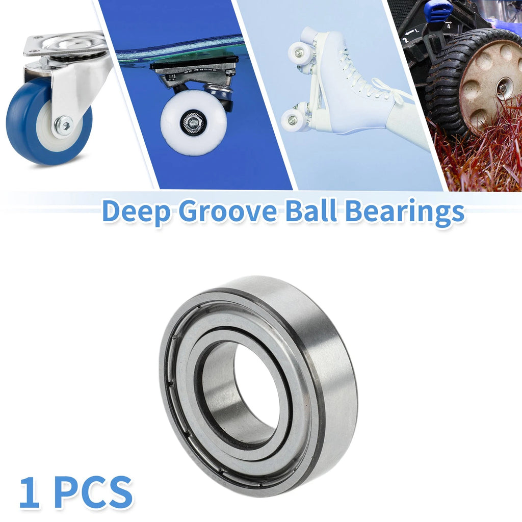 6003ZZ Deep Groove Ball Bearing for Scooter Skateboard Wheel (17x35x10mm)