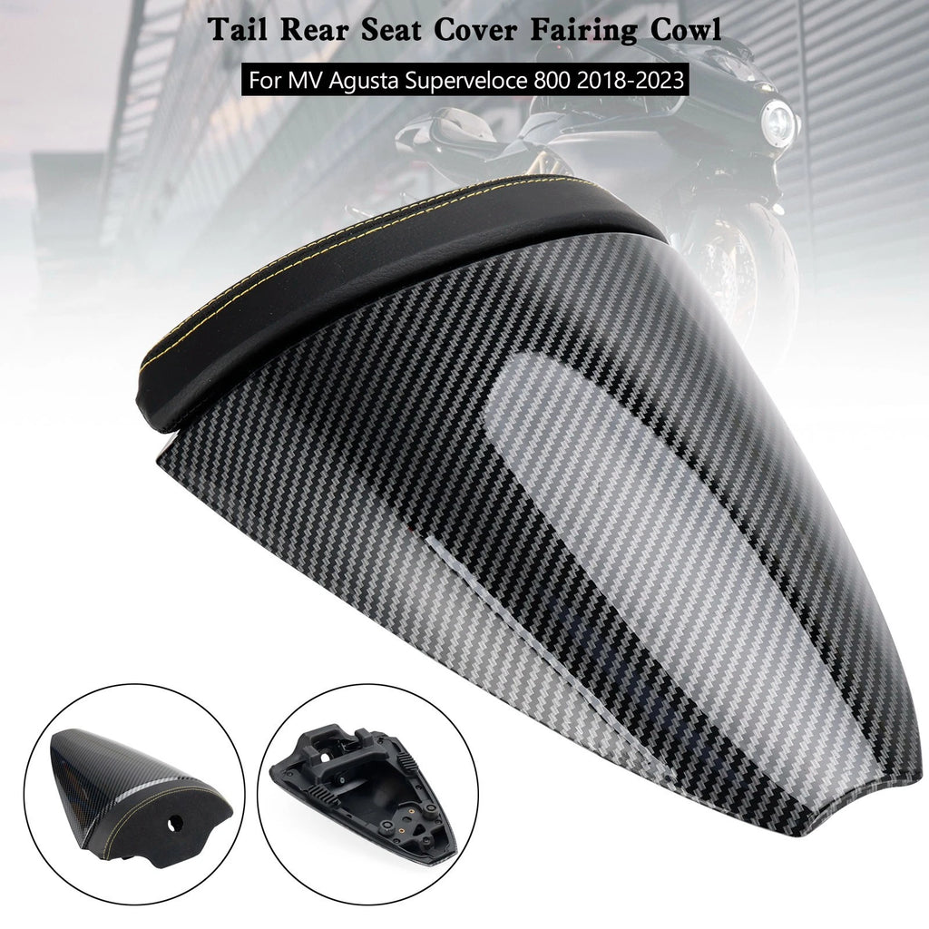 Tail Rear Seat Cover Fairing Cowl for MV Agusta Superveloce 800 (2018–2023) Carbon