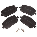 Front Ceramic Brake Pad Kit for Pontiac Vibe, Toyota Corolla, Matrix (2003-2008)