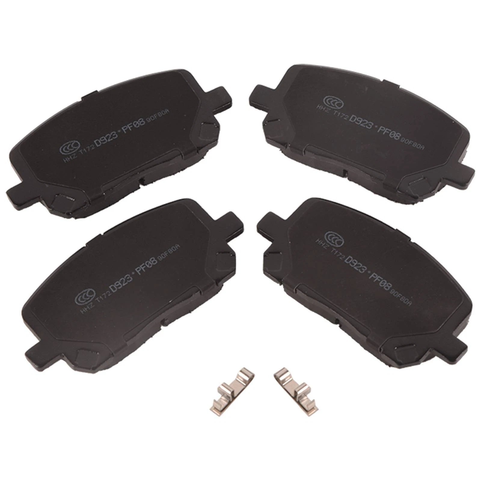 Front Ceramic Brake Pad Kit for Pontiac Vibe, Toyota Corolla, Matrix (2003-2008)