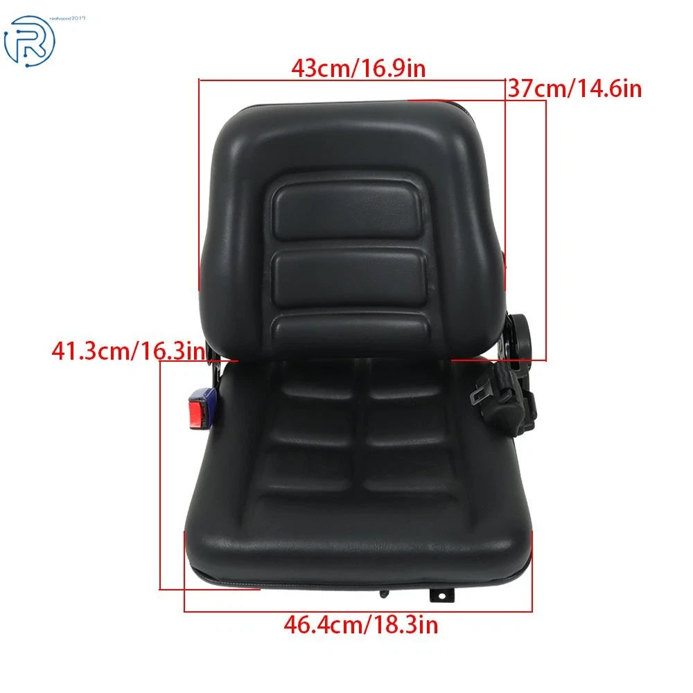 Waterproof Universal Forklift Seat Replacement for Tractor Forklift