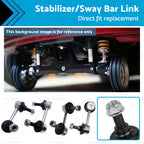 Set of 4 Stabilizer Sway Bar Links for Honda Civic FD (2006–2012)