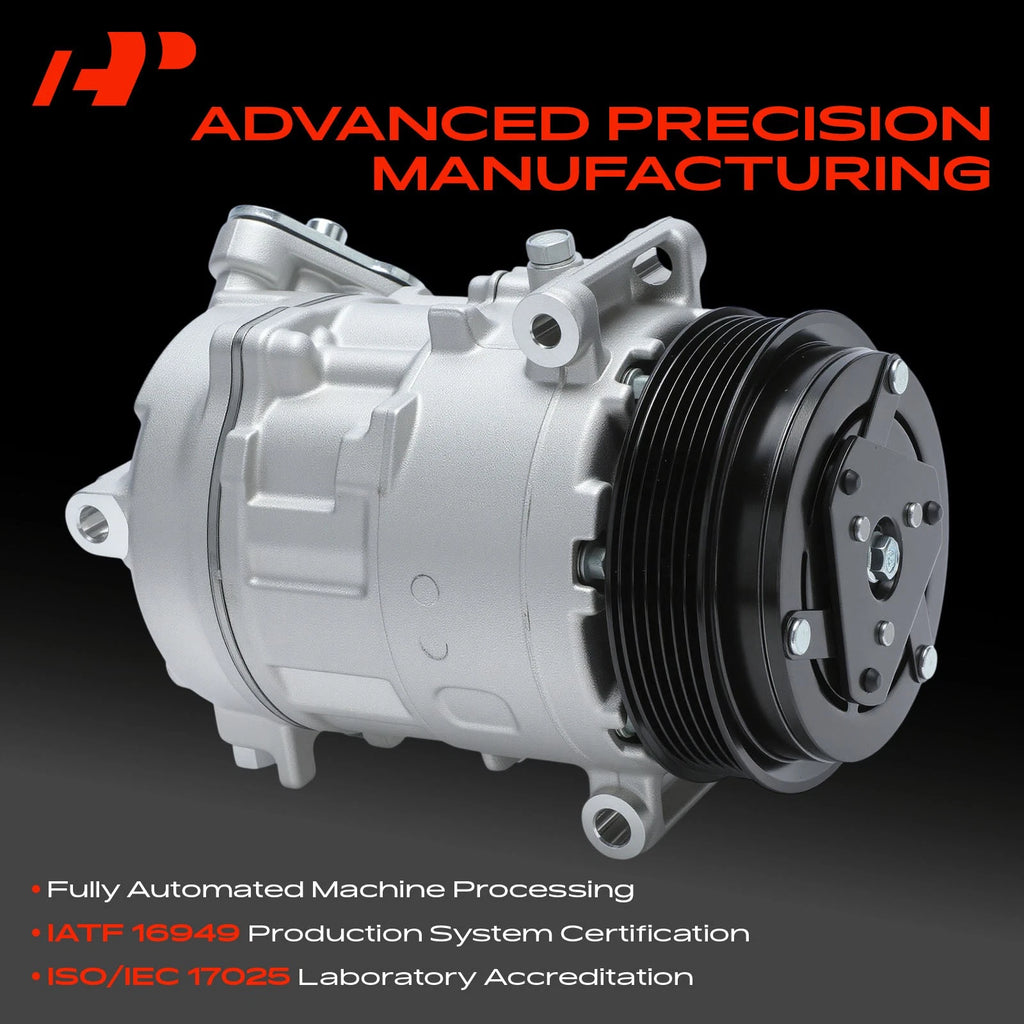A/C Compressor with Clutch for Jeep Cherokee (2015-2017)