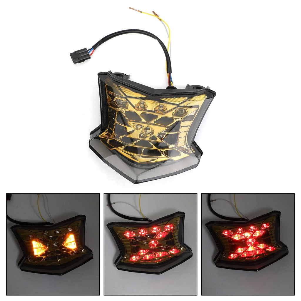 LED Brake Turn Signals Taillight for Kawasaki Z650 Ninja 650 Z900 (2017–2024)