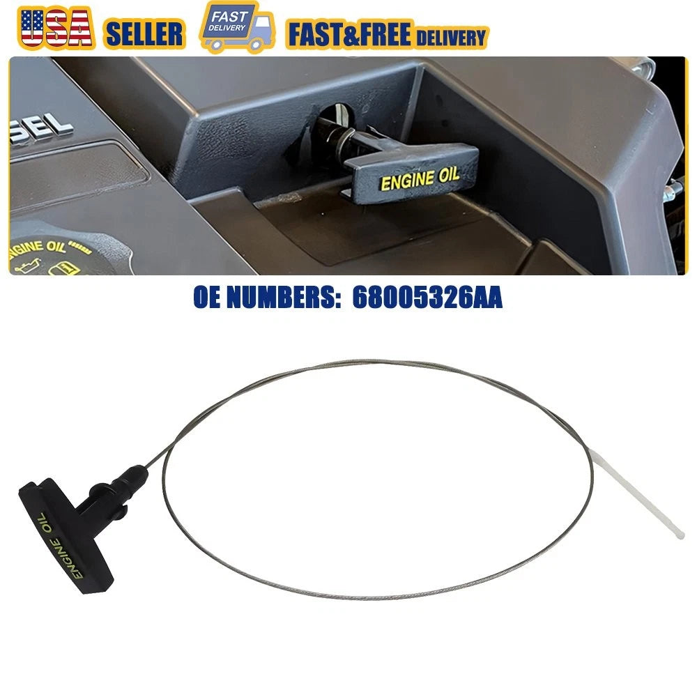 Engine Oil Indicator Dipstick for Dodge Ram 6.7L Diesel (2007–2022) 68005326AA