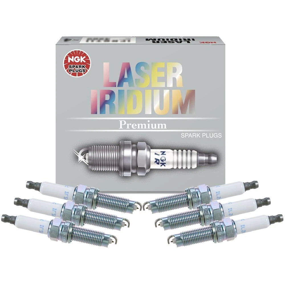 Set of 6 NGK Laser Iridium Spark Plugs for Audi Q7 VW Passat Porsche Cayenne (1961)