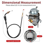 Carburetor Throttle Cable Kit for Polaris Magnum 425 2x4 4x4 (1995–1998)