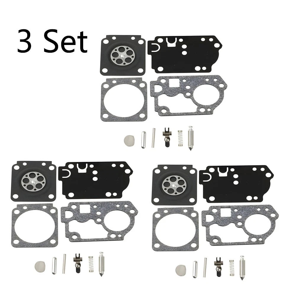 3X Carburetor Diaphragm Kit for Poulan PP330 PP335 (ZAMA RB-168 C1M-W44)