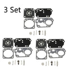 3X Carburetor Diaphragm Kit for Poulan PP330 PP335 (ZAMA RB-168 C1M-W44)