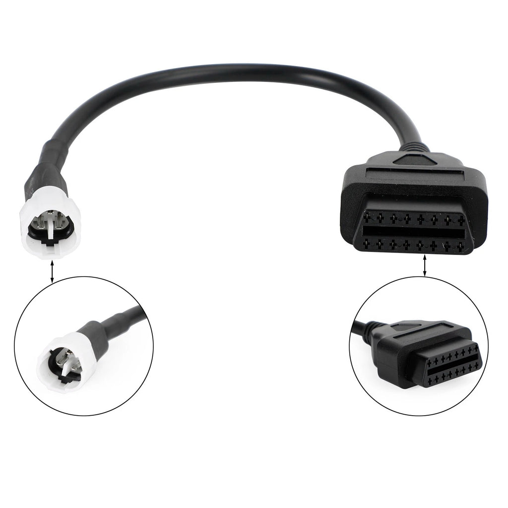 3 Pin to OBD2 Diagnostic Adapter for Yamaha X-MAX (2018–2023)
