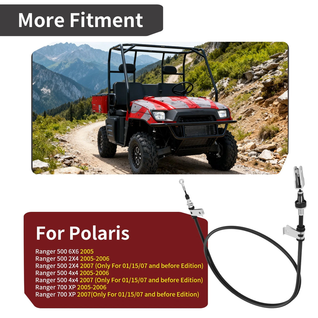 Parking Brake Cable for Polaris Ranger 500 XP 700 (2005–2007) #7081208