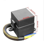 Prewired Fuse Relay Box 2 x 80A Relays + 6 Fuse Brackets for Cars
