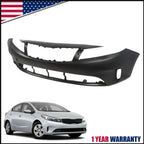 Bumper Cover Fascia Front for Kia Forte (2017–2018) KI1000187C 86511B0000
