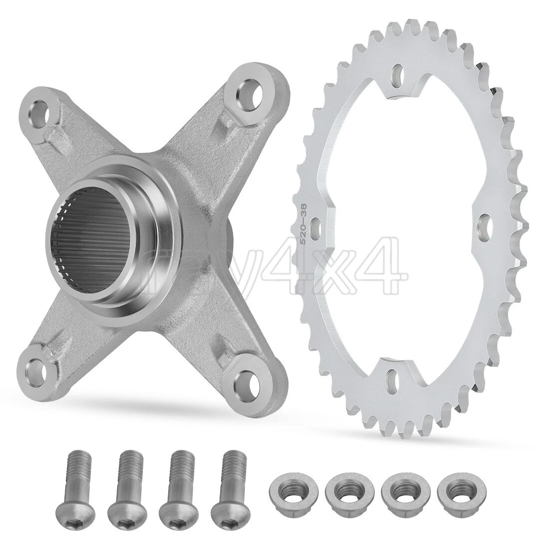 Rear Sprocket Hub 38T 5YT-25386-00-00 for Yamaha Raptor 350 250 (2004–2013)