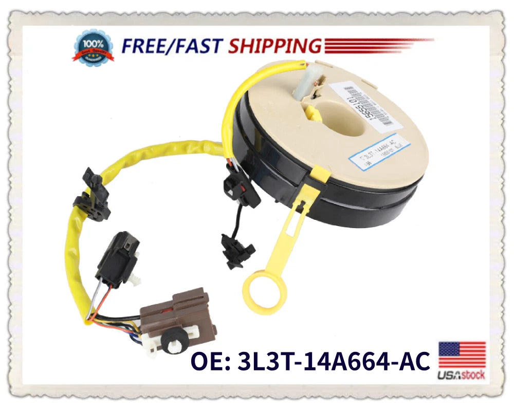 Steering Wheel Clock Spring for Ford F-150 F250 F350 (1999–2004) 3L3T-14A664-AC