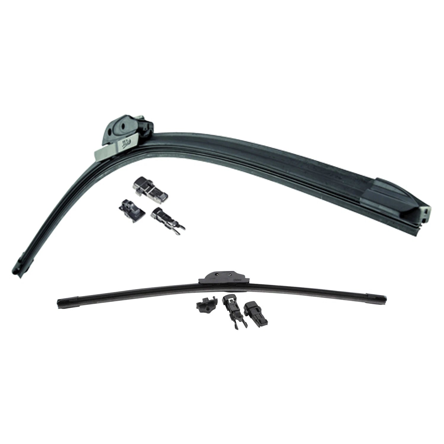 2X Valeo Beam Titanium Windshield Wiper Blades for 26" 21"