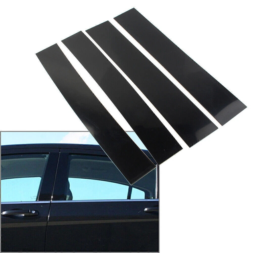 Door Trim Cover Kit for Ford F150 (2004–2014) Black Pillar Post