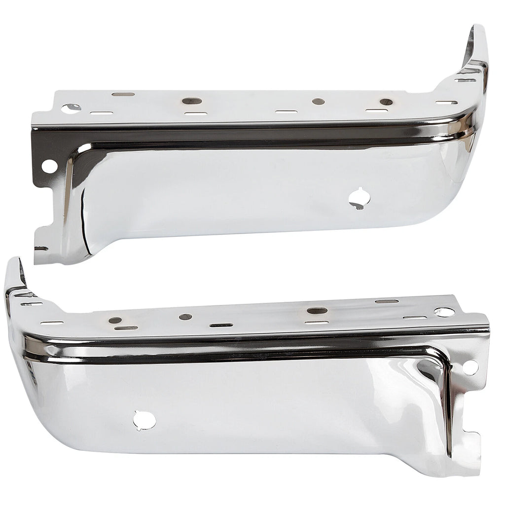 Set of 2 Chrome Rear Bumper End Caps for Ford F-150 (2009–2014)